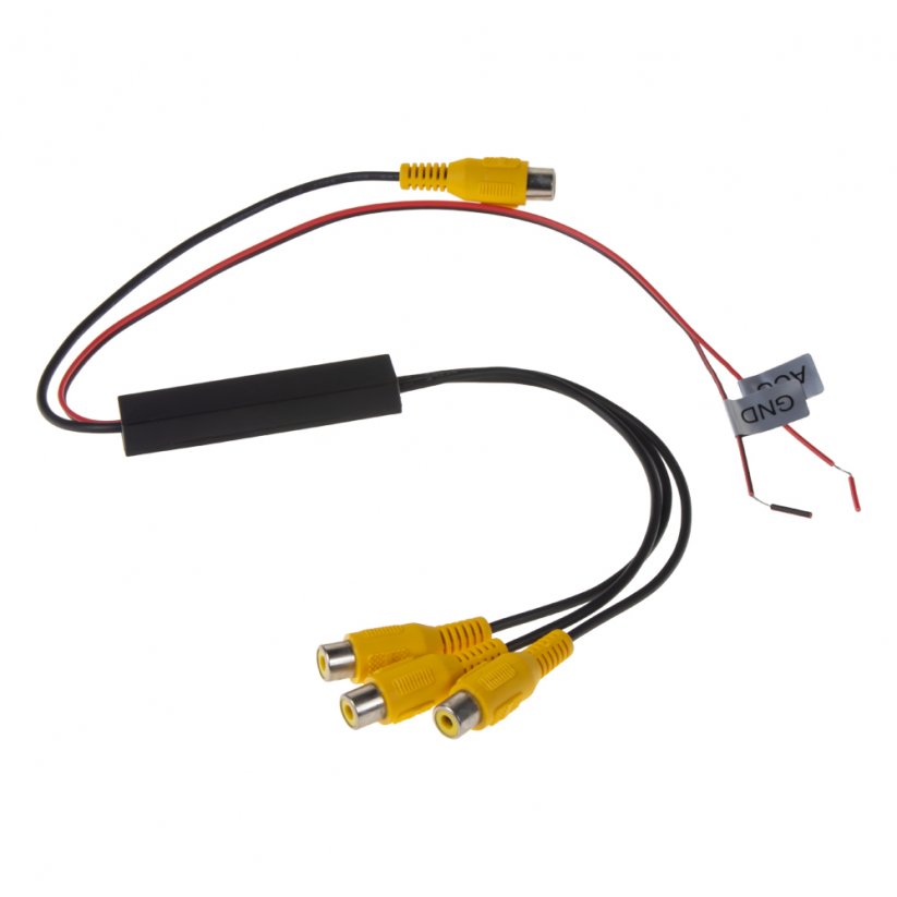 Active video signal splitter 1IN/3OUT