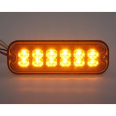 PREDATOR 12x4W LED, 12-24V, oranžový, ECE R65