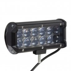 LED rectangular light, 12x3W, 162x73x79mm
