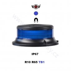 Professional blue LED beacon wl310mblu by YL