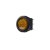 Round rocker switch 20A yellow with backlight