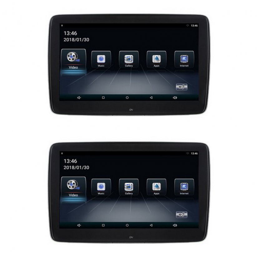 11,6" OS Android/USB/SD LCD monitor s držiakom na lakťovú opierku pre Mercedes-Benz