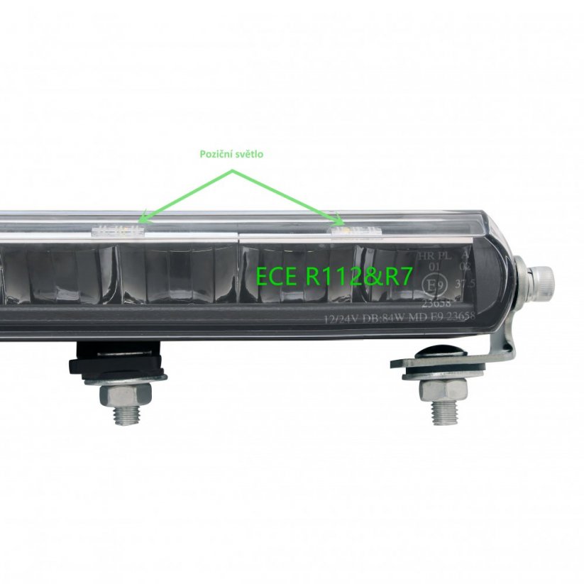 LED rampa s pozičním světlem, 12x7W, 510mm, ECE R10