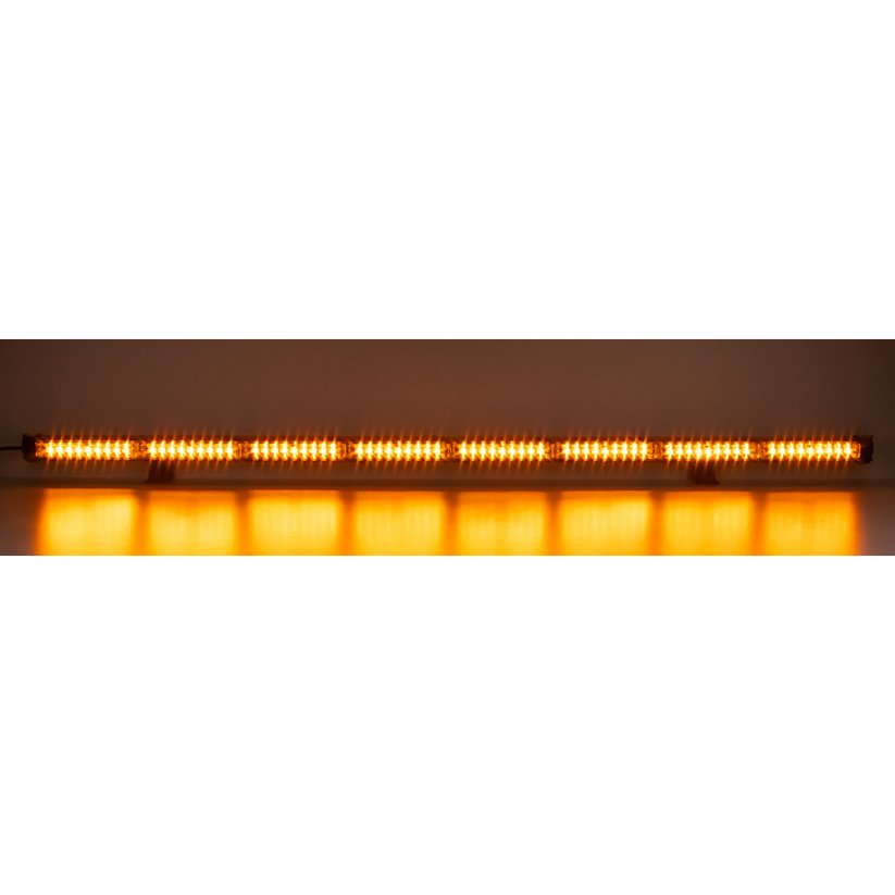 LED alley water resistant (IP67) 12-24V, 72x LED 1W, orange 1204mm