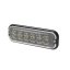 Warning light 12x4W LED, 12-24V, red, ECE R10