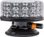 LED maják červený 12/24V, vakuový držák 140Km/H, 24x LED 3W, R65
