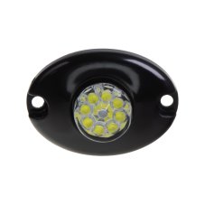 2x PROFI výstražné LED světlo vnější bílé, 12-24V, ECE R10