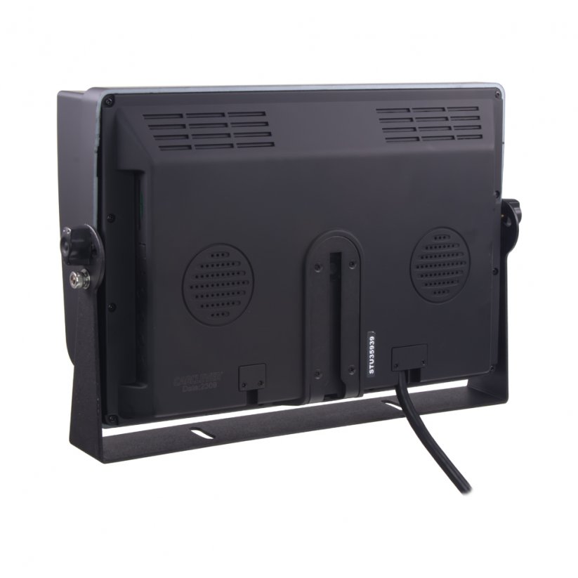 AHD monitor 10" with quadrator and 4x4PIN inputs, DVR