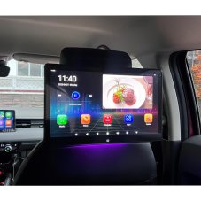 14" LCD monitor s operačným systémom Android/USB/SD/HDMI vstup/výstup/Bluetooth s držiakom na opierku hlavy