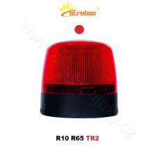 LED beacon red 12/24V, magnetic, 24X3W LED, R65