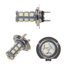 LED H7 biela, 12V, 18LED/3SMD