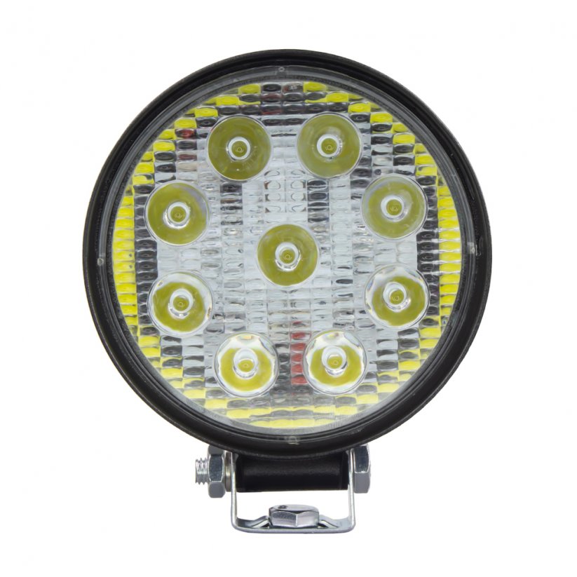 LED round light, 9x3W, position light, ECE R10