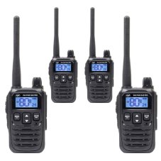Sada 4 přenosných radiostanic PNI PMR R45 PRO 446MHz, 0,5W, 16 PMR