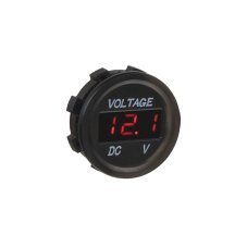 Červený LED digitálny voltmeter 6-30V