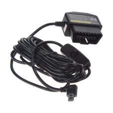 Kabeláž pre napájanie DVR kamery z konektora OBD do microUSB