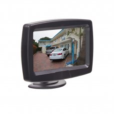 LCD monitor 4,3" čierny na palubnú dosku / držiak s prísavkou