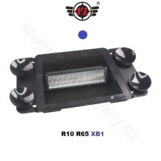 PREDATOR interior warning LED light, 18x 1.5 W, 12/24 V, blue, ECE R65