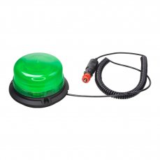 LED beacon, 12-24V, 36xLED green, magnet, ECE R10
