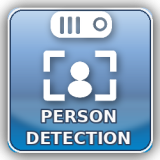 Analytika rozpozná človeka a pomáha obmedziť falošné poplachy (napr. od zvierat alebo pohybu konárov).