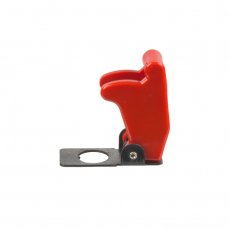 Red protective cover for the toggle switch