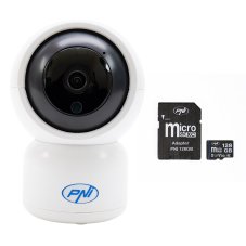 Súprava kamery PNI IP390T + pamäťová karta PNI 128 GB MicroSD s adaptérom SD
