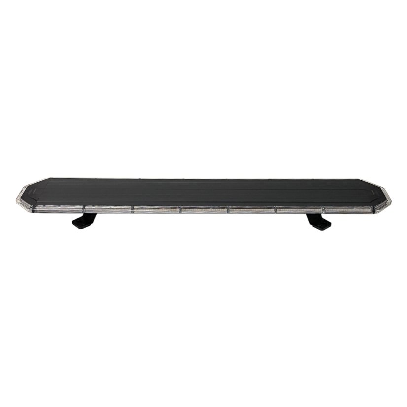 Slim LED svetelná rampa oranžová 122cm, 12/24V, R65
