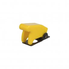 Yellow protective cover of the toggle switch