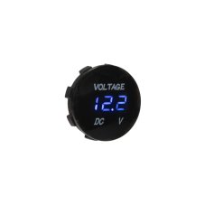 Digitálny voltmeter 5-48V modrý