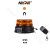AKU LED beacon, 12x3W orange, remote control, magnet