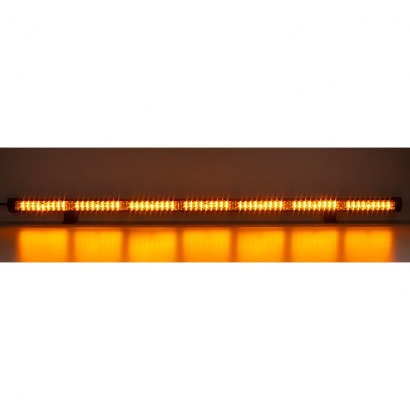 LED alej voděodolná (IP67) 12-24V, 63x LED 1W, oranžová 1060mm