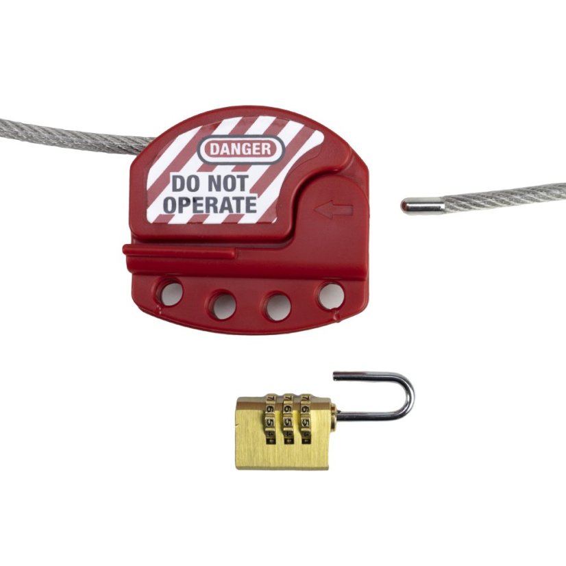 Bezpečnostní kabel s PNI Smart Lock pro lovecké kamery PNI 400C, 350C, 280C, 480C