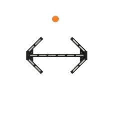 LED additional directional lights 12-24V, 930mm, ECE R65
