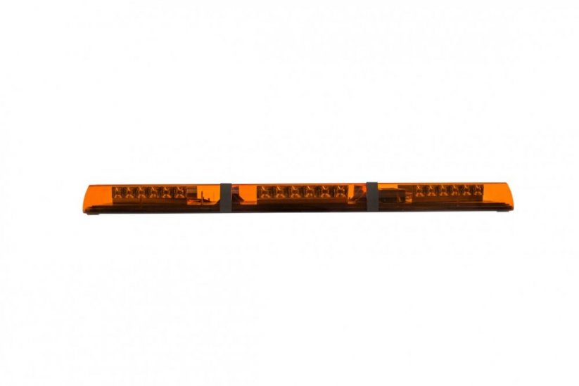 LED majáková rampa Optima 60 90cm, Oranžová, EHK R65 - Barva: Oranžová, Kryt: Barevný, LED moduly: 4ml