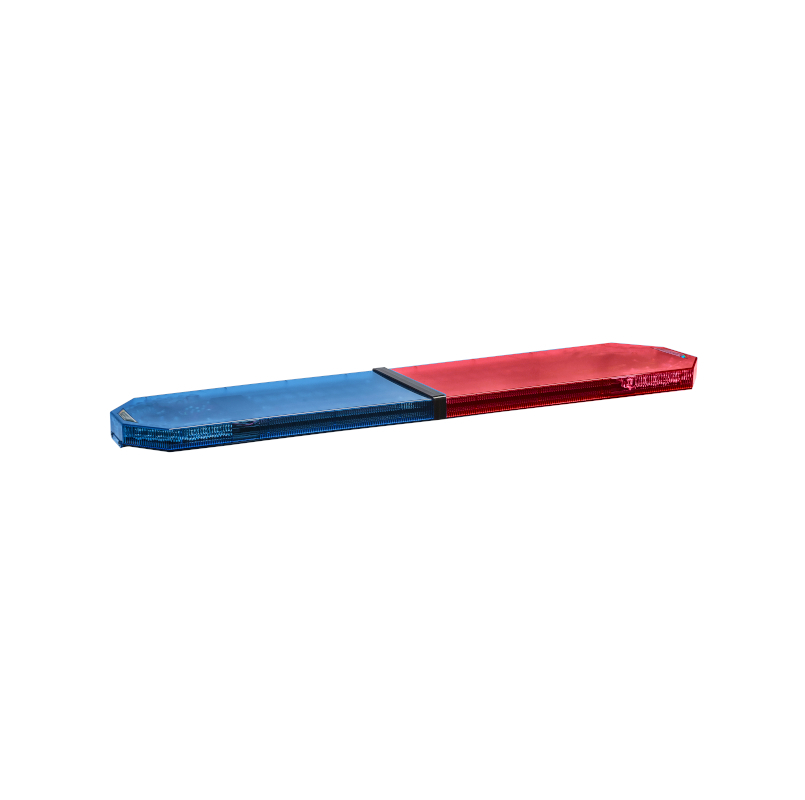 LED lightbar Montana 110cm, Blue-red, ECE R65 - Lens: Colored, LED modules: 10ml