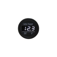 Digitálny voltmeter 5-48V biely Digitálny voltmeter 5-48V biely