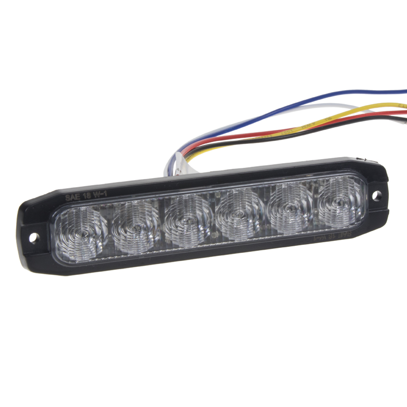 LED profi predátor modrý 12/24V, 6X LED 3W, R65