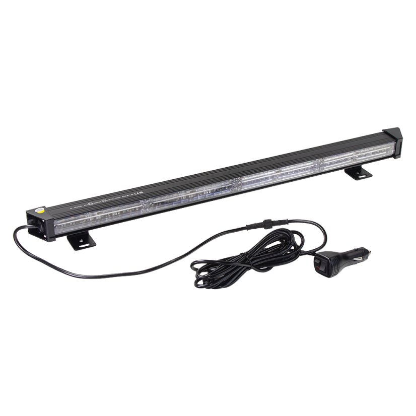 LED alej voděodolná (IP67) 12-24V, 36x LED 1W, oranžová 628mm