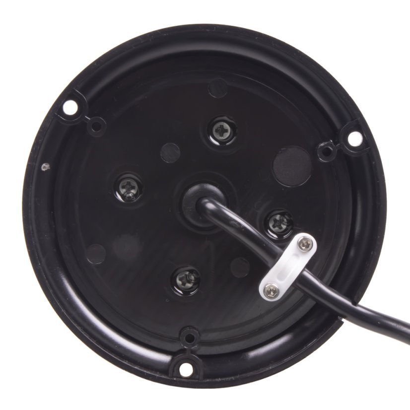 LED maják, 12-24V, 64x0,5W, oranžový, pevná montáž, ECE R65 R10