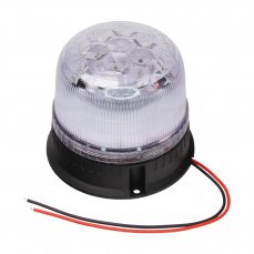 LED maják, 12-24 V, modro-červený, pevná montáž, ECE R65