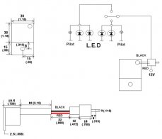 Přerušovač blinkrů LED, 12V, 0,05-10A, pro motocykly