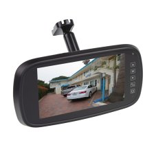 7" AHD monitor for mirror mount with 2 x 4PIN inputs