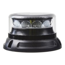 LED maják modrý 12 / 24V, pevná montáž, 12x LED 3W, R65