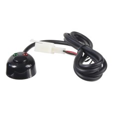 Spínač tlačítkový 12/24V s LED podsvícením Spínač tlačítkový 12/24V s LED podsvícením