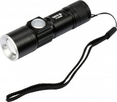 Flashlight LED XT-E CREE 5W USB, 350 lm, Li-ion