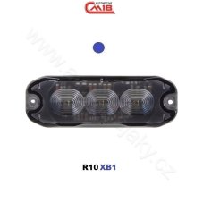 PROFI SLIM výstražné LED světlo vnější, modré, 12-24V, ECE R10