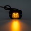 PROFI external amber LED warning light, 12-24V, ECE R65