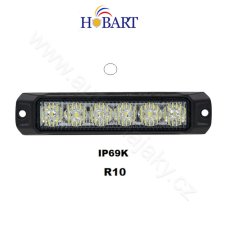 PROFI výstražné LED světlo vnější, bílé, 12-24V, ECE R10