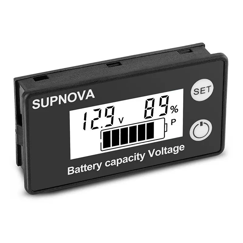 Indikátor kapacity batérie 8-100 V