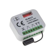 Universal receiver for doors, gates 433-900 Mhz