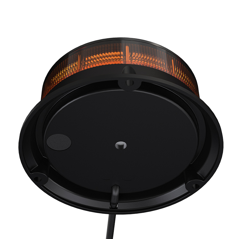 LED beacon, 12-24V, 30x0.7W, orange, fixed mounting, R65